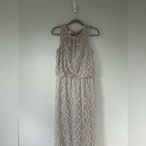 Lace Maxi Dress (Size 10)